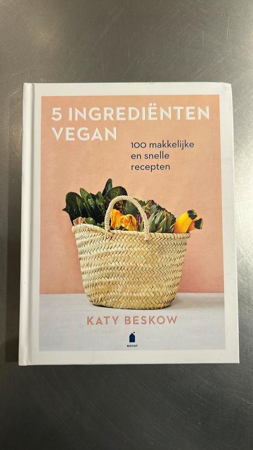 Katy Beskow - 5 Ingrediënten vegan, Boeken, Kookboeken, Zo goed als nieuw, Voorgerechten en Soepen, Hoofdgerechten, Taart, Gebak en Desserts