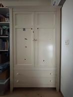 Houten baby/kinderkamer kast, gebroken wit mat gelakt, Kinderen en Baby's, Kinderkamer | Commodes en Kasten, Ophalen of Verzenden