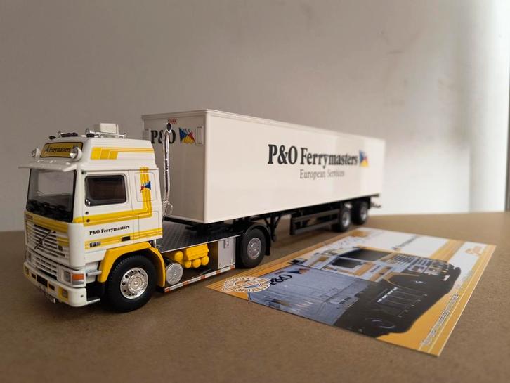Tekno Volvo P&O Ferrymasters, Hobby en Vrije tijd, Modelauto's | 1:50, Zo goed als nieuw, Ophalen of Verzenden