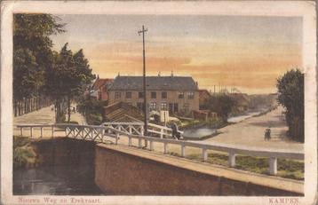 Kampen Nieuwe Weg en Trekvaart 1915 Uitgave Jurling beschikbaar voor biedingen