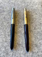 Parker 51 Vulpennen 2x, Verzamelen, Pennenverzamelingen, Vulpen, Gebruikt, Ophalen of Verzenden, Parker