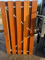 Tuinpoort hardhout, Tuin en Terras, Tuinpoorten, Ophalen, Minder dan 100 cm, Zo goed als nieuw, Draaipoort