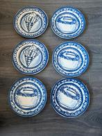 6 gebaksschotels delfts blond Amsterdam, Huis en Inrichting, Keuken | Servies, Blond Amsterdam, Ophalen of Verzenden, Zo goed als nieuw