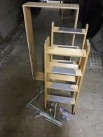 Vlizotrap zoldertrap, Doe-het-zelf en Verbouw, Ladders en Trappen, Ophalen, Gebruikt, Opvouwbaar of Inschuifbaar, 2 tot 4 meter