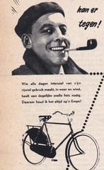 Retro reclame 1954 Empo Vorden fiets die kan er tegen, Ophalen of Verzenden