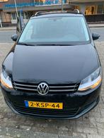 Volkswagen Sharan 2.0 TDI 103KW 2013 Zwart 7P, Auto's, Voorwielaandrijving, 4 cilinders, 193 €/maand, 7 stoelen