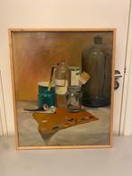 Stilleven met verfbenodigdheden, Antiek en Kunst, Ophalen of Verzenden