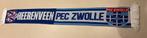 Pec zwolle sjaal sc heerenveen, Verzamelen, Ophalen of Verzenden, Zo goed als nieuw, Overige binnenlandse clubs, Vaantje of Sjaal