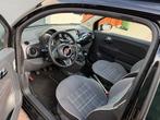 Fiat 500 Twinair Turbo 2017 pano✅big navi✅apk✅, Auto's, Voorwielaandrijving, Leder en Stof, Origineel Nederlands, Handgeschakeld