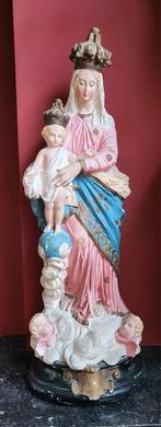 Antiek Maria beeld met kindje Jezus, Antiek en Kunst, Antiek | Religie, Ophalen