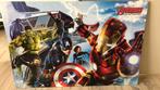 Avengers poster op hard board, Verzamelen, Posters, Ophalen, Deurposter of groter, Rechthoekig Liggend, Zo goed als nieuw