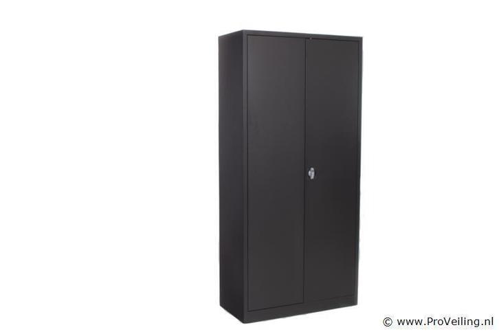 Online Veiling: Archiefkast zwart, Huis en Inrichting, Kasten | Roldeurkasten en Archiefkasten, Nieuw