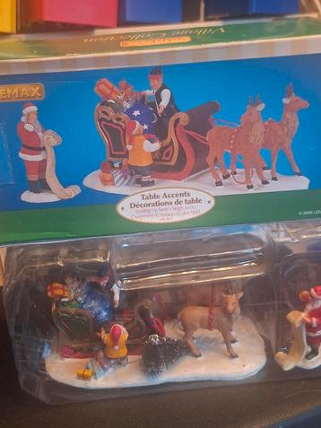 Lemax Loading up Santas Sleigh uit jaar 2000 beschikbaar voor biedingen