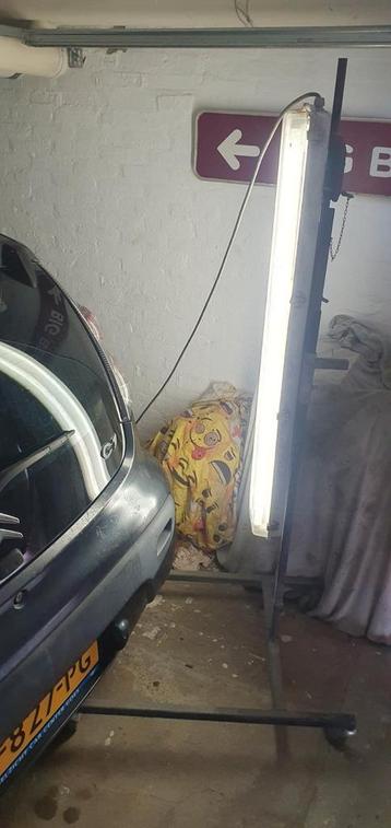 Verrijdbare werklamp werkplaatslamp restyle lamp