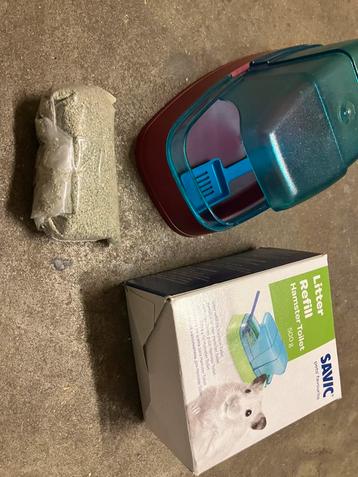 Hamster toilet met navulling beschikbaar voor biedingen