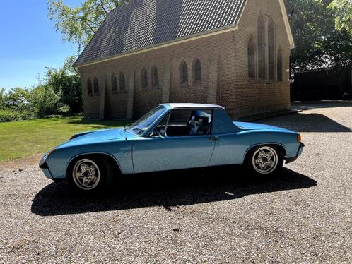 Porsche 914 2.0 1973 Blauw, Auto's, Porsche, Particulier, Overige modellen, Lichtmetalen velgen, Metallic lak, Open dak, Radio
