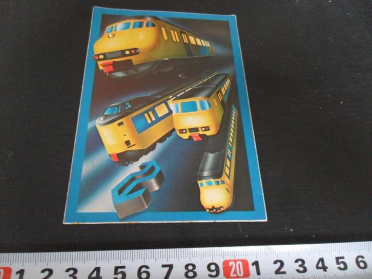 sticker NS spoorwegen 4 trein locomotief nederland, Verzamelen, Stickers, Zo goed als nieuw, Ophalen