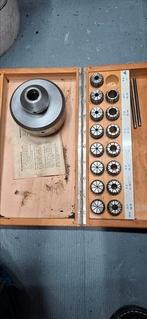 Spantanhouder met precisie spanrangen van Rego fix, Doe-het-zelf en Verbouw, Gereedschap | Freesmachines, Ophalen of Verzenden