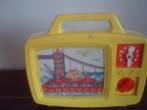Vintage speelgoed televisie met muziek, Ophalen of Verzenden, Overige typen