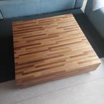 Aulia Salontafel Linteloo Henk Vos - Vierkant 120cm, Ophalen, Vierkant, Zo goed als nieuw, Modern