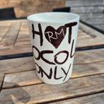 Riviera Maison mok hot chocolate only, Huis en Inrichting, Ophalen of Verzenden, Zo goed als nieuw, Overige stijlen, Kop(pen) en/of Schotel(s)