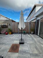 Parasol - Goede Staat - Verzwaarde Voet, Ophalen, Gebruikt, 2 tot 3 meter, Stokparasol