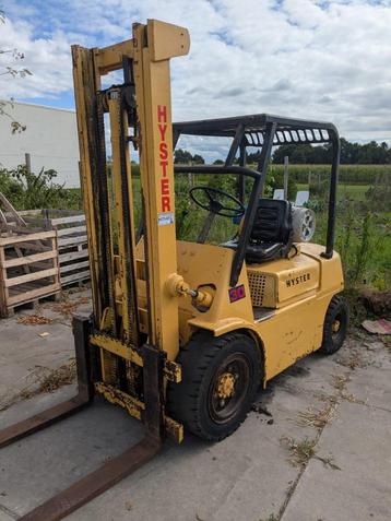 Hyster Heftruck 3 ton LPG + Kiepbak beschikbaar voor biedingen