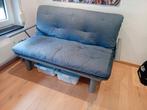 innovation slaapbank, Ophalen, Gebruikt, Blauw, Tweepersoons