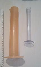 2 Maatcilinders 250ml & 50ml Kunststof, Verzenden