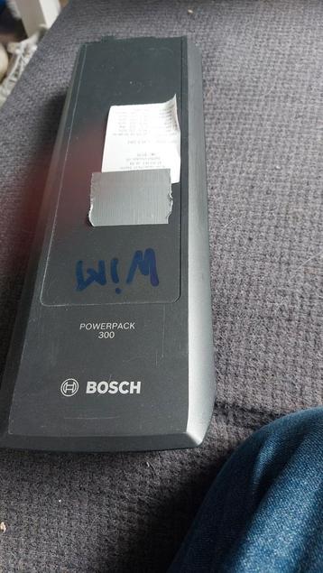 Bosch Powerpack 300 Accu - Geupgrade 400Wh  Zgan met rapport beschikbaar voor biedingen