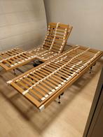 2x Elektrische Lattenbodem 70x200 (140x200), Ophalen, 70 cm of minder, Tweepersoons, 200 cm