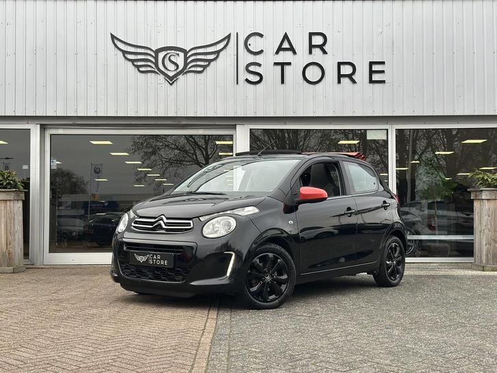 Citroën C1 1.2 PureTech Airscape Shine |CABRIO|CAMERA|AIRCO, Auto's, Citroën, Bedrijf, Te koop, C1, ABS, Achteruitrijcamera, Airbags
