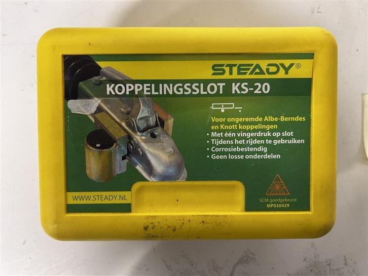 A7137 Steady Koppelingsslot KS-20, Auto diversen, Aanhangwagen-onderdelen, Gebruikt, Ophalen of Verzenden