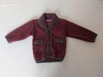 Prachtig bordeaux rood jongensvest maat 6-12 maanden NIEUW, Ophalen of Verzenden, Nieuw, Jongetje, Truitje of Vestje