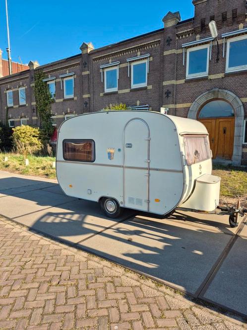 Tabbert 310 helemaal originele oldtimer caravan, Caravans en Kamperen, Caravans, Particulier, Rondzit, Tabbert, Ophalen