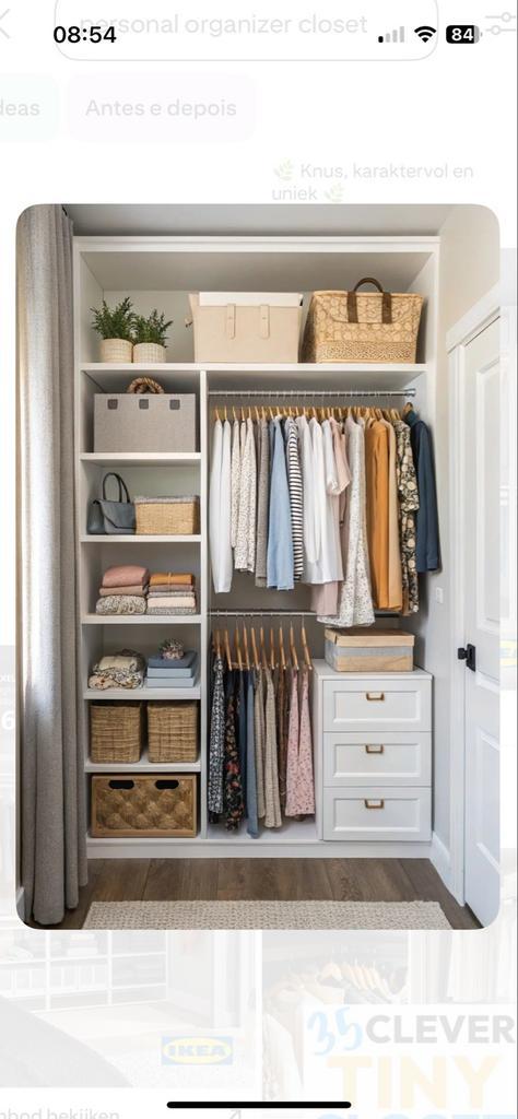 Opruimcoach/Professional Organizer - Gereduceerd Tarief!, Huis en Inrichting, Kasten | Kledingkasten, Nieuw, Minder dan 100 cm