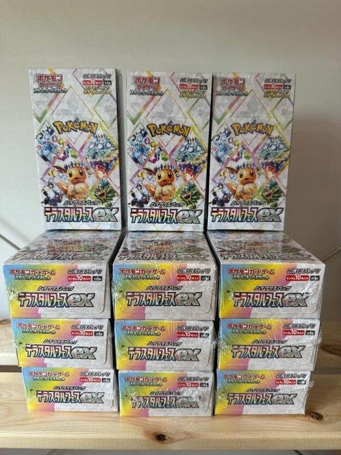 Terastal Festival ex booster box sv8a (sealed), Hobby en Vrije tijd, Verzamelkaartspellen | Pokémon, Nieuw, Boosterbox, Foil, Ophalen of Verzenden