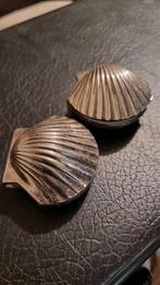 Pillendoosjes verzilverd, Antiek en Kunst, Curiosa en Brocante, Ophalen of Verzenden