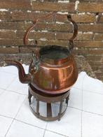 koperen brander en theepot, Antiek en Kunst, Ophalen of Verzenden