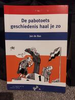 Jan de Bas - De pabotoets geschiedenis haal je zo, Boeken, Geschiedenis | Vaderland, Ophalen of Verzenden, Jan de Bas, Zo goed als nieuw