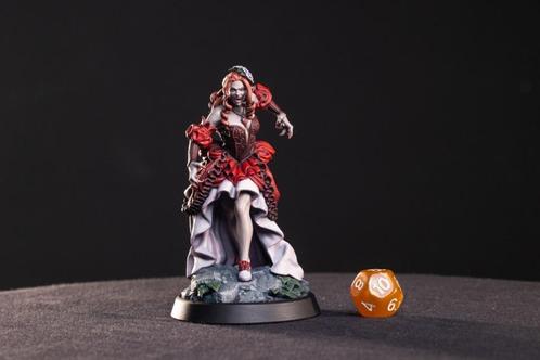3D-geprinte Vampier  Dungeons & Dragons, Hobby en Vrije tijd, Wargaming, Nieuw, Overige soorten, Figuurtje(s), Ophalen of Verzenden