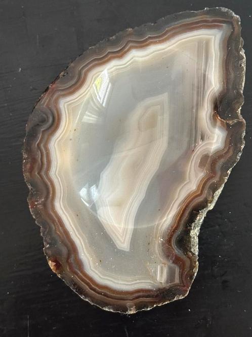 Gepolijst agaat schaaltje, Verzamelen, Mineralen en Fossielen, Mineraal, Ophalen of Verzenden