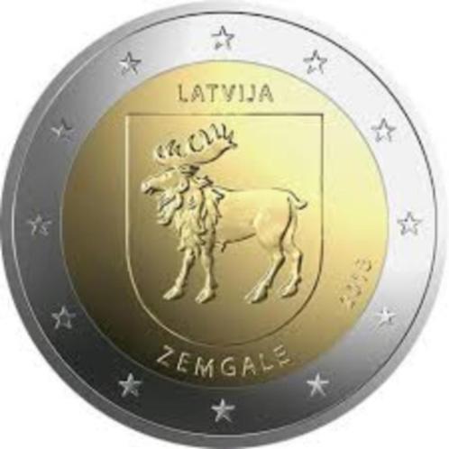 2 Euro Letland 2018 - Zemgale - UNC, Postzegels en Munten, Munten | Europa | Euromunten, Losse munt, 2 euro, Overige landen, Verzenden