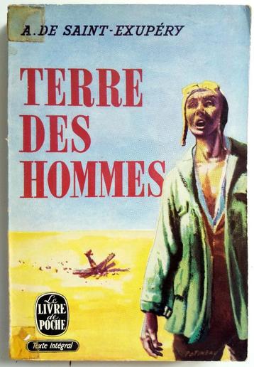 Antoine de Saint-Exupéry - Terre des Hommes (FRANSTALIG)  beschikbaar voor biedingen