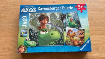 Ravensburger Disney The Good Dinosaur puzzel 3x49 stukjes beschikbaar voor biedingen