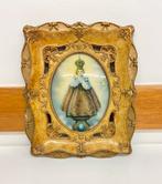 Antieke lijst met kindje van Praag, Antiek en Kunst, Ophalen of Verzenden