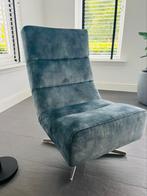 Fauteuil met draaipoot, Ophalen, 75 tot 100 cm, Zo goed als nieuw, Stof