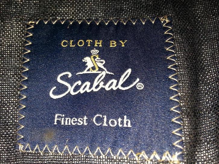 SCABAL Colbert met mooie  pasvorm en blauwe kleur maat 54, Kleding | Heren, Kostuums en Colberts, Zo goed als nieuw, Maat 52/54 (L)