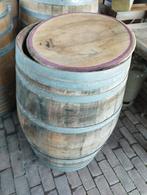 Gebruikte Franse eiken wijnvaten, Tuin en Terras, 150 liter of meer, Ophalen, Gebruikt, Hout