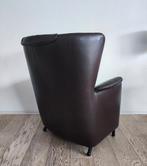Zeer comfortabele leren DeSede fauteuil, bruin of blauw, Ophalen, Gebruikt, Bruin, 50 tot 100 cm